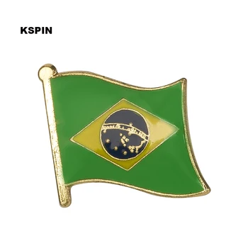 Kuba vlajka pin klopě pin odznak 10pcs veľa Brošňa Ikony KS-0070