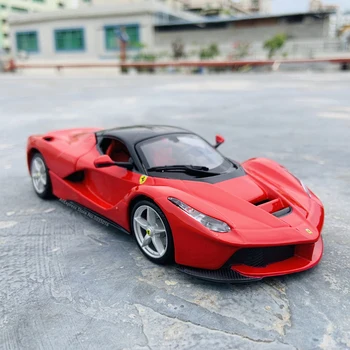 Bburago 1:24 LA Ferrari kolekcia výrobca autorizovaný simulácia zliatiny model auta, remeslá dekorácie zbierku hračiek nástroje