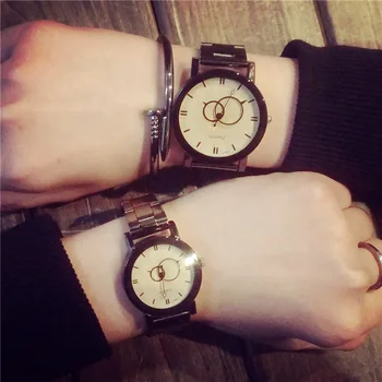 Osobnosti tvorivý dial módny dizajn ženy náramkové hodinky kruhu ukazovateľ nehrdzavejúcej ocele pozerať žene quartz hodiny dary