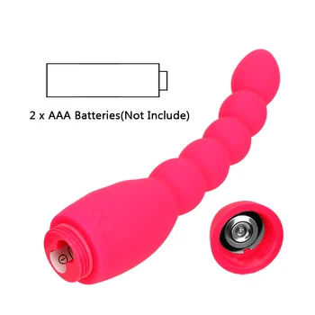 IKOKY Análny Korálek Zadok Plug Sexuálne Hračky pre Ženy Muži 10 Rýchlosť Análny Vibrátor Plug Vaginálne Stimulátor Prostaty Masáž