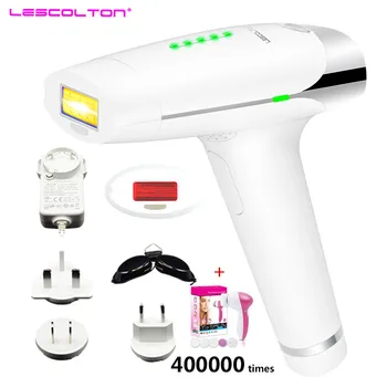 Pôvodné Lescolton T009 IPL Laser depilačný Prístroj Trvalé Odstránenie Chĺpkov IPL laser Epilátor Odstránenie Chĺpkov v Podpazuší