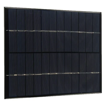 12V 5.2 W Mini Solárny Panel Polykryštalických Solárnych Buniek Kremíka Epoxidové DIY Solar Modul Systému Nabíjačka + DC výstup