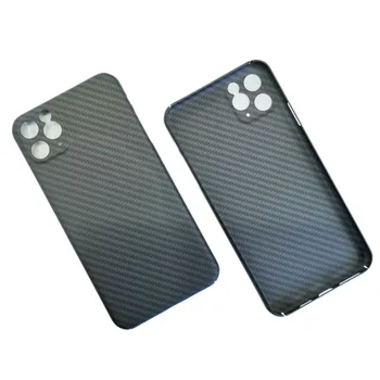 Carbon fiber telefón puzdro pre Apple 11 iPhone 11 Pro max Tenký a ľahký vybavené Prípade Môže magneticky Aramidové vlákna materiálu