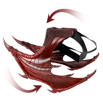 2 Farby Halloween 3D Dragon Krídla Karneval Dragon Cosplay Kostým Party Krídla Prop Dekor Mardi Gras Dračie Krídla Rekvizity Kostým