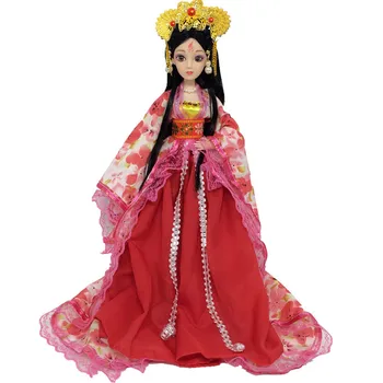 Nové 30cm 3D Oči Čínština Princezná Bábiky Hračky s Príslušenstvom, Oblečenie, Šperky 12 Hnuteľného Spájané Dievča Bábiku Hračky Pre Dievčatá Dary