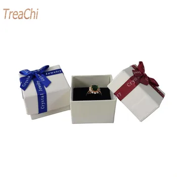 Jewellry Balenie Box Krúžky Trinket Box Náušnice Orgnaizer Krúžok Skladovanie Display Box Multi-farebné 24pcs/Veľa 5*5*3.8 cm
