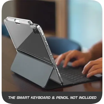 Smart Keyboard & Ceruzka NIE sú v cene! Pre iPad Pro 12.9 Prípade 2018 Kryt s Ceruzkou Držiak Kompatibilný so Smart Keyboard