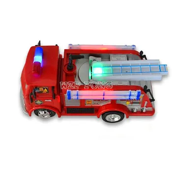 Nové HASIČ SAM Anime Hračku Kamión Požiaru Truck Auto Deti Hračky s Hudbou LED Svetlo Chlapec Hračka Vzdelávacie Elektronické Hračky Farbu