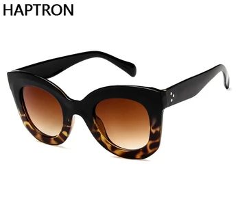 Vintage Luxusné Cateye slnečné Okuliare Ženy leopard čierne Okuliare Classic Retro Vonkajšie Oculos De Sol Feminino UV400