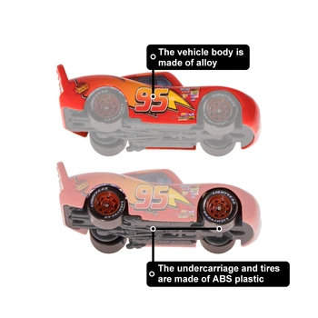 Disney Pixar Cars Desivé Rasta Carian McMean Tormentor Monster Mater Diecast 1:55 Pretekárov Vozidla Model Autíčka Chlapec Dieťa Darček