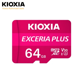 (Predtým Toshiba)Kioxia 256 GB microSD Exceria Plus Flash Pamäťové Karty SD SDXC UHS-I U3 4K Class10 V30 A1 R98MB/s W65MB/s TF karty