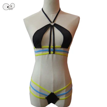 Ženy Sexy G String Micro Bikini Set Extrémne Kostýmy Spodné Prádlo, Multi Lano Okolo Plavky, Plavky, Plážové Oblečenie Slnenie Bathingsuit