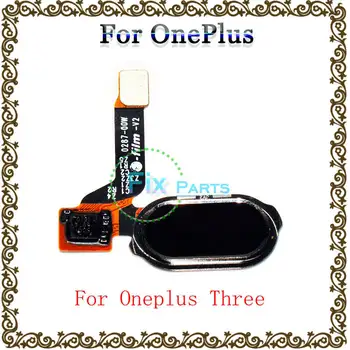 Pôvodný pre Oneplus 3 Tlačidlo Domov Snímač Odtlačkov prstov FPC Flex Kábel Späť Vrátiť Páse s nástrojmi Oneplus 3 A3000 3T Senzor Flex