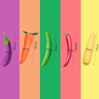Simulované Zeleniny Vibrátor Ženská Masturbácia Módne USB Nabíjanie, Vodotesná Tvorivé Tvar G-spot Masáž Dospelých, Sexuálne Hračky