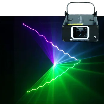 Rodina strana laserový projektor skenovanie line laser Rgb Dmx fáze efekt osvetlenia displeja disco Xmas Party 1 otvor laser