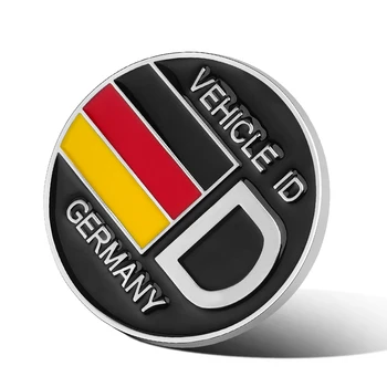 Bočné Blatník Deutsch Nemecko Vlajky Logo Nálepka Pre BMW, Mercedes Benz Audi, Volkswagen VW Opel Zadný Kufor Znak Auto Tuning