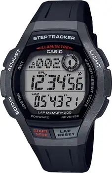 Casio WS-2000H-1AVDF Digitálny Krokomer Men 'S Náramkové hodinky Štýlový Model Európy, Ameriky, Módne Hodinky Originálne