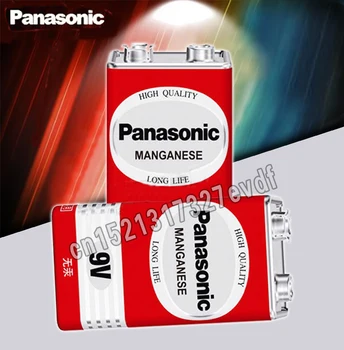 4PCS/VEĽA Originálne Panasonic Greencell PP3 6F22 6LR61 MN1604 9V Blok Ťažkých Cell Batéria
