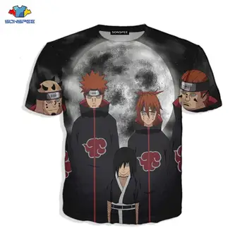 NOVÉ Aikooki 3D Naruto T-Shirt Mužov a Ženy, Hip Hop, Street Oblečenie 3D Tlač Naruto Naruto pánske T-Shirt Topy Deti T-Shirt