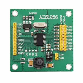 ADS1256 Vysokou presnosťou ADC Modul Konverzia 24-bit 8-kanál