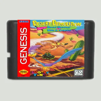 Púšť Demolácie 16 bit MD Hra Karta Pre 16-bitové Sega MegaDrive Genesis herné konzoly