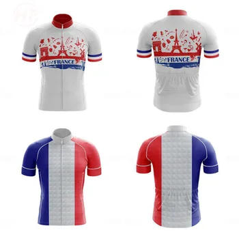 Nové Go Pro Francúzsko 2020 Tím, Požičovňa Nosenie MTB Cyklistické Oblečenie Ropa Ciclismo Bicykli Jednotné Cyklus Tričko Závodná Cyklistika Dres Oblek