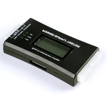 1Pc Počítač PC Napájanie Tester Checker 20/24 pin SATA HDD ATX BTX Meter LCD Veľkoobchod