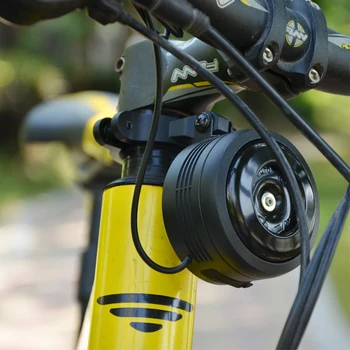 125db USB Nabíjanie Bicyklov na Elektrický Zvonček Cyklus Motocykel, Skúter Trúby Horn Voliteľné Proti krádeži alarm, Sirény & Diaľkové Ovládanie