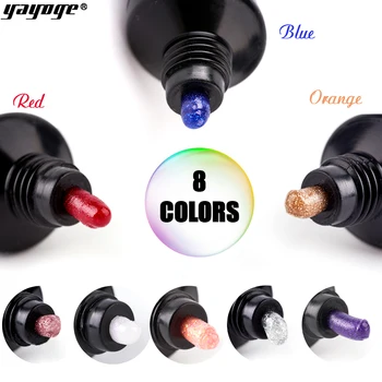 Yayoge Poly Nechtov Gél Pre Prst Rozšírenie Akryl Builder Clear Gel Manikúra Glitter UV Gel lak na Nechty Nail Art Tip Rozšírenie