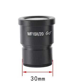 WF10X 20 mm High Eyepoint Široký Uhol Biologické Mikroskope Okulár, Objektív 30mm Mikroskopom Príslušenstvo
