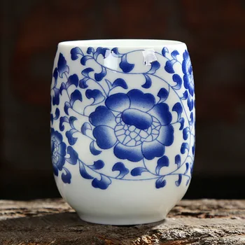 TANGPIN blue-a-biele keramické teacup šálku čaju porcelánová šálka čaju čínskej kung-fu pohár 190ml
