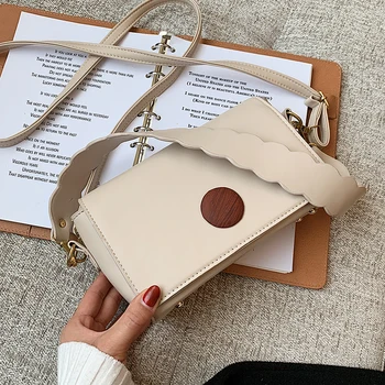 Elegantné Ženy Námestie Podpazuší taška 2020 Módy Nové Kvalitné PU Kožené dámske Dizajnér Kabelka Vintage Ramenný Messenger Taška