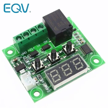 EQV 10PCS W1209 tepla v pohode temp termostat na reguláciu teploty prepnúť regulátor teploty, indikátor teploty thermo radič