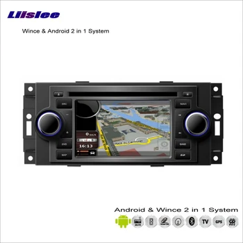 Auto Android Pre Jeep Grand Cherokee / Kompas / Veliteľ Rádio, DVD Prehrávač, GPS Nav Navigácie, Audio-Video, Stereo Systém