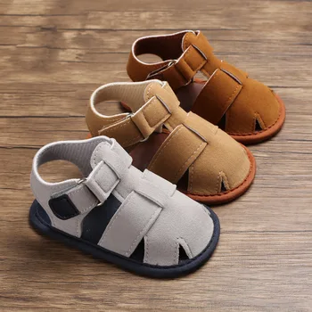 Letné 0-1 ročný muž, dieťa Baotou non-slip dieťa, batoľa topánky