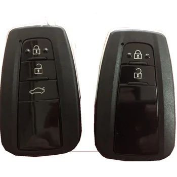 3 Tlačidlá Auto Keyless Smart Remote Tlačidlo 434Mhz s 8A Čip pre Toyota Camry Corolla C-H Auto Inteligentný Inteligentný Kľúč Rady Č.0410