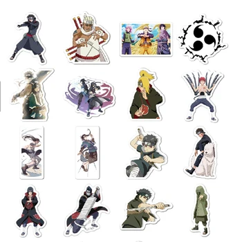 Narutos 100 Odmenu Anime Nálepky Ks Cartoon Uchiha Itachi Obrázok Film Zber Sabaku no Gaara Graffiti Batožiny, Skateboard
