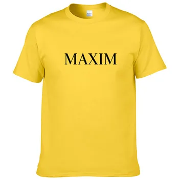 2020 Nové vo vnútri muži T-shirt pre Národné časopis MAXIM Harajuku štýl tlače periférne mužov šaty, topy