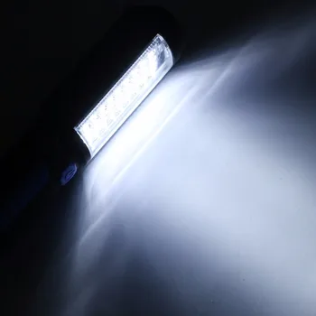 Svetlé 36+5 LED Flexibilné rucneho Pracovné Svetlo Magnetické Inšpekcie Lampy Baterky Baterky s 360-stupňový skladacia Háčik