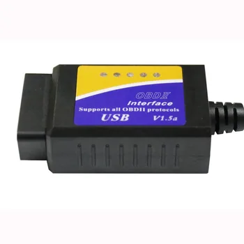 Cimiva USB Rozhranie OBDII Scan Nástroj Verziu Softvéru V1.5 Vozidla Auto Auto Poruchy Diagnostický Scanner Kód Čitateľov J21CZQ406800