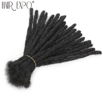 Ručné Dredy Predlžovanie Vlasov Black Reggae Syntetické Háčkovanie Pletenie Vlasy Pre Afro Žien A Mužov Vlasy Expo Mesta