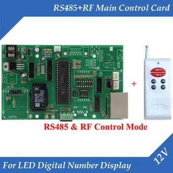 Hlavné Ovládacie Karty 12V RS485+RF Plynového Oleja Cena LED Displej ovládaciu Dosku Použitie Pre Všetky Veľkosti Led Digitálny Číslo Modulu