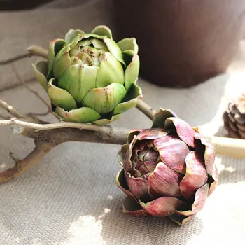 Umelé Succulents Plastové Kvetu Ananásu Vedúci Domova Plavidlá, Svadobné, Vianočné Dekorácie, Artičok DIY Príslušenstvo
