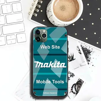 Nástrojov Makita Telefón Prípade Tvrdeného Skla Pre iPhone 12 pro max mini 11 Pro XR XS MAX 8 X 7 6 6 Plus SE 2020 prípade