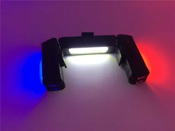 Wasafire Nepremokavé Kométa USB Nabíjateľné Požičovňa Vedúci Svetlo Vysoký Jas 4 Farby LED luz bicicleta