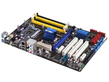 Plocha Doska Asus P5Q SE P45 Socket LGA 775 Pre Core 2 Duo Quad DDR2 16 G UEFI ATX BIOS Pôvodná Používané Doske PC