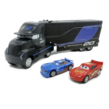 Disney Pixar Cars 3 Jackson Storm Truck Mack Strýko Hračky Lightning McQueen Cruz Model Pixar Auto Hračka Detí, Darček K Narodeninám