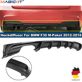 MagicKit Uhlíkových Vlákien Vzhľad Zadný Difúzor Pre BMW Radu 3 F30 F31 M Šport Nárazníka 12-19