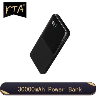 30000mah Power Bank Prenosné Plnenie PowerBank 30000 mAh, USB PoverBank Externá Nabíjačka Batérií Pre Xiao Mi 9 8 7 iPhone