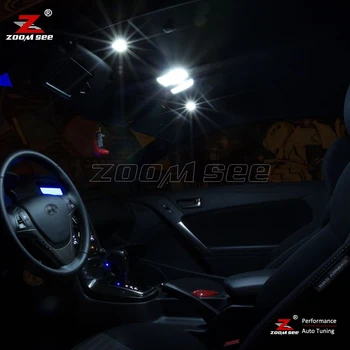 12pcs Canbus Auto Interiérové LED Žiarovka, Vnútorné Dome Light Kit Pre Hyundai Ioniq Elektrický Hybrid EV Plug-v roku 2016 2017 2018 2019 2020